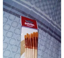 Comprar Pinceles Profesionales De Cerdas De Taklon. Set 6 Pinceles.
