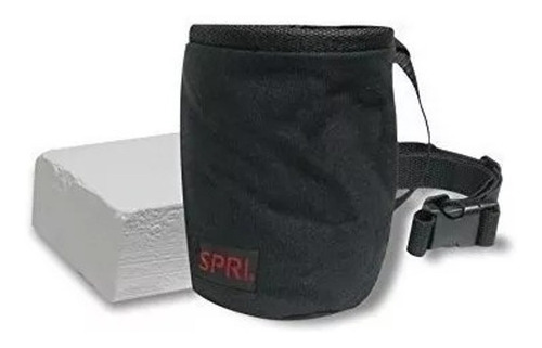 Kit De Tiza De Mano Con Bolsa Para Escalada Elevación Unisex