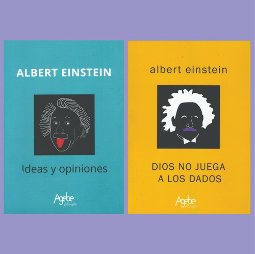Albert Einstein Lote X 2 Libros Dios No Juega A Los Dados