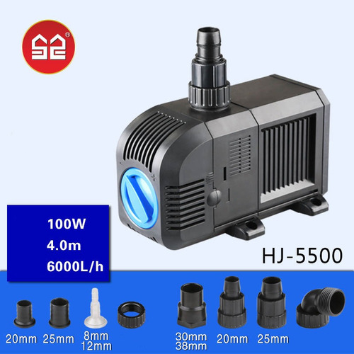 Bomba Submersa Para Aquários E Fontes Sunsun Hj-5500 6000l/h
