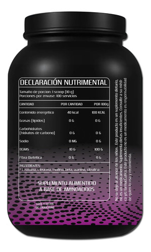 Bcaas + Aminoácidos En Polvo Fast 1 Kg C/u Varios Sabores Mango / Moras