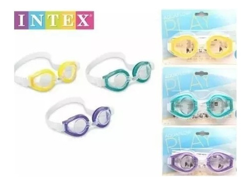 Gafas Intex Niños Play Piscina Natacion Lentes Playa Agua