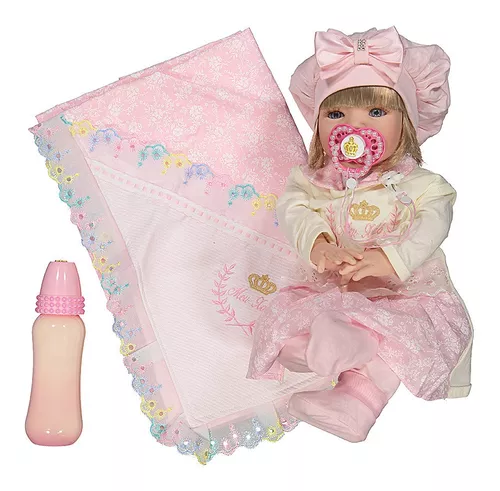 Boneca Loira Bebe Reborn na Magazine Luiza - Cegonha Reborn Dolls