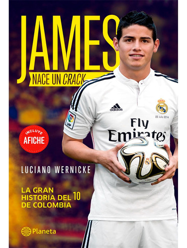 James, Nace Un Crack, De Luciano Wernicke. Editorial Planeta, Tapa Blanda, Edición 1 En Español, 2014