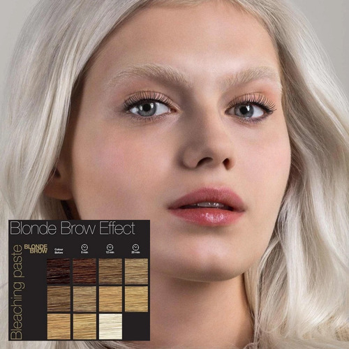 Imagem 8 de 9 de Tinta Blonde Brow Refectocil Tintura P/ Sobrancelhas Cilios