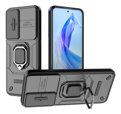 Funda Carcasa Uso Rudo Con Soporte Para Huawei Honor