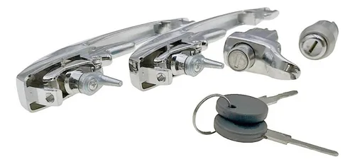 Kit Manijas Chapa Puerta Tapa Motor Encendido Vw Vocho 73-04