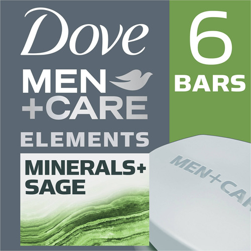 Dove Men+care Cuerpo Y De La Cara De La Barra De Minerales