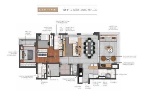 Apartamento Com 4 Dormitório(s) Localizado(a) No Bairro Vila Mariana Em São Paulo / São Paulo - 5761:910879