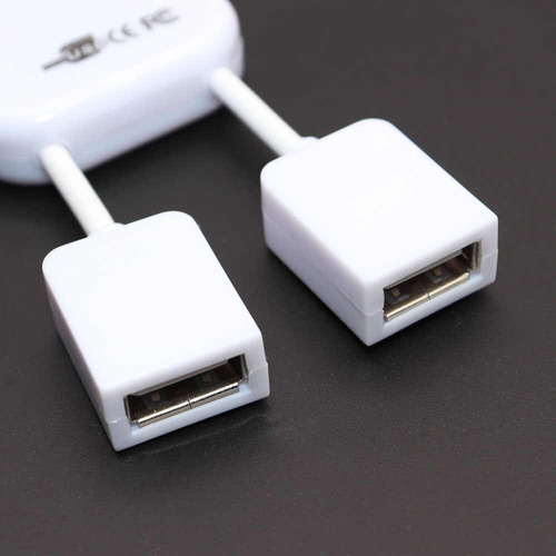 Imagen 5 de 5 de Multi Interfaz Usb Hub 4 Puertos Usb 2.0 Computadora Muñeco