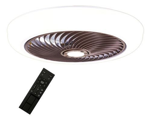 Luces De Techo Con Ventiladores Lámpara De Marrón