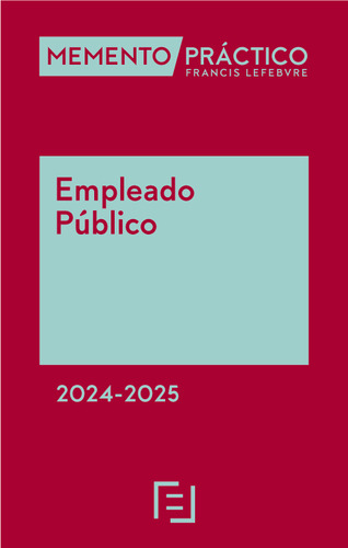 Memento Empleado Público 2024-2025 - Lefebvre  - *