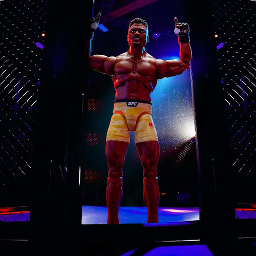Luchador Ufc Figura De Lujo Francis Ngannou 17 Cm Jazwares (Usado)