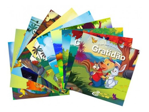 Coleção O Que Cabe No Meu Mundo Com 70 Livros + Brinde Espec
