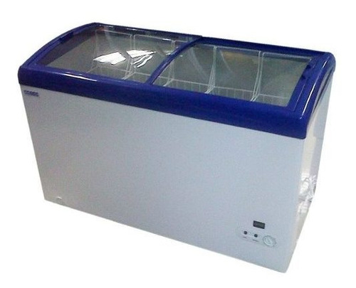 Conservadora Scd-250 Lts Vidrio Curvo, Negocio, Refrigerar