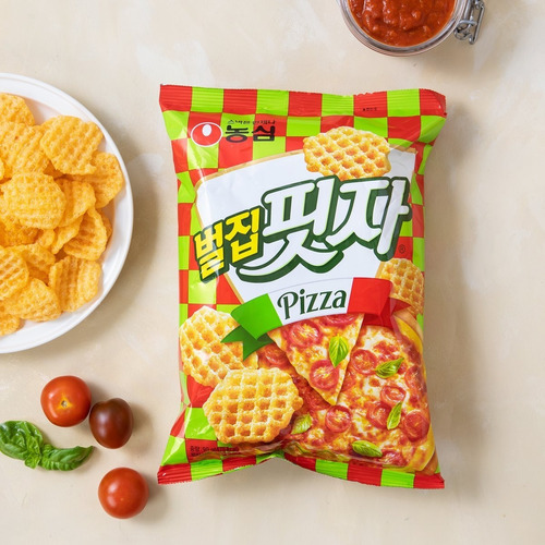 Snack Coreano Sabor A Pizza Coreano