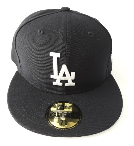 Gorra Dodgers Azul Marino Letra Blanca 59fifty 