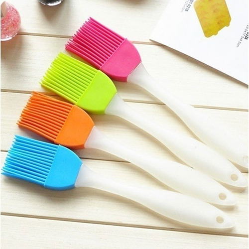 Imagen 2 de 7 de Pincel Silicona Para Repostería Chico