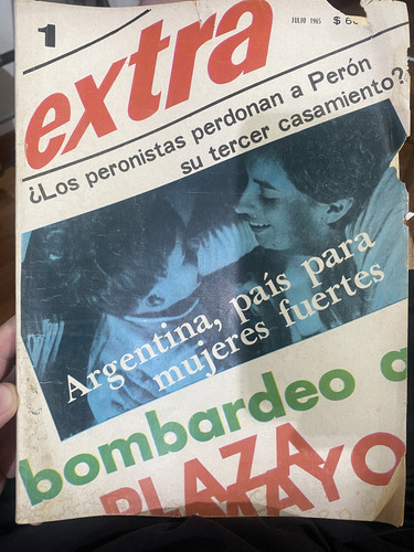 Extra 1 Julio 1965 Bombardeo A Plaza De Mayo Y Otros Temas (Usado)