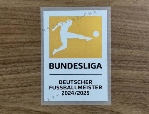 Patch Campeão Alemão Bundesliga 2024/2025 Bayern De Munique