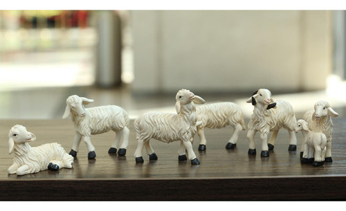 Li Juego De 6 Figuras De Animales De Granja For Casa De