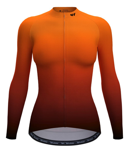 Wulibike Camiseta De Ciclismo De Manga Larga Para Mujer, Con