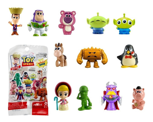 Coleccion Sobres Mini Figuras Toy Story 2018 