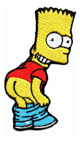 Parche Bordado Bart The Simpson