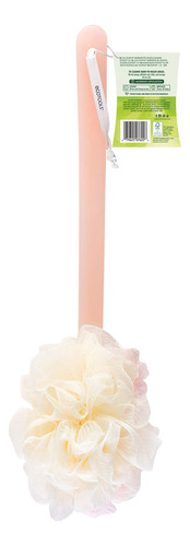 Cepillo De Baño Ecotools Ecopouf 2 En 1 Con Mango Largo