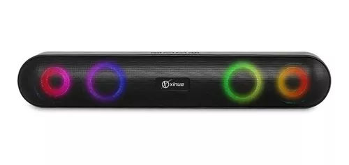 AXIDUN RGB Barra de Sonido Estéreo Bluetooth 5.0 Inalámbrico con Subwo