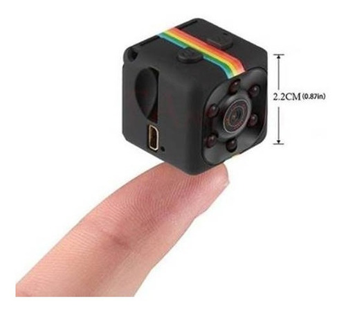 Imagem 2 de 3 de Mini Camera Espiã Sq11 Visão Noturna 1080p Entrega Rapida