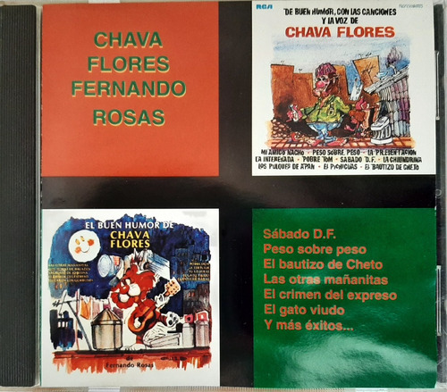 Chava Flores Y Fernando Rosas. Cd