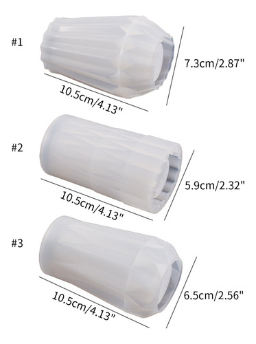 Moldes De Resina Para Macetas De Silicona (2 #mold), Hechos