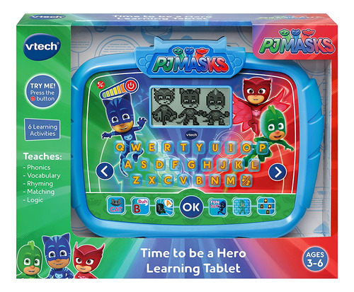 Vtech Pj Máscara El Tiempo Para Ser Una Tableta De Aprendiza