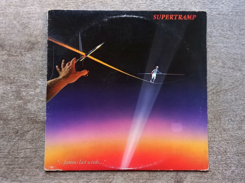 Disco Lp Supertramp - Famous Last Words (1982) Canada R5