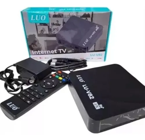 comprar Conversor Tv Box Luo Lu-v82 4k 128gb Android 14 Super Rápido