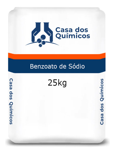 Benzoato De Sódio 25 Kg - Aditivo Alimentar - Alta Qualidade