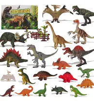Comprar 27 Figuras De Dinosaurios Realistas Para Niños Y Niñas