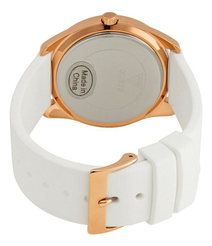 Reloj Guess G-twist Con Esfera Plateada Para Mujer - W0911l5