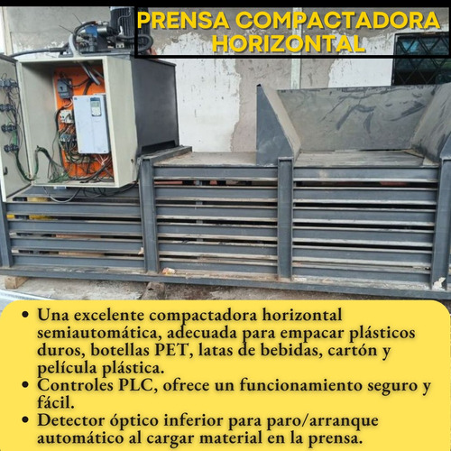 A La Venta Compactadora Horizontal