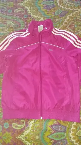 Campera Adidas Con Detalles En Color Fucsia MercadoLibre