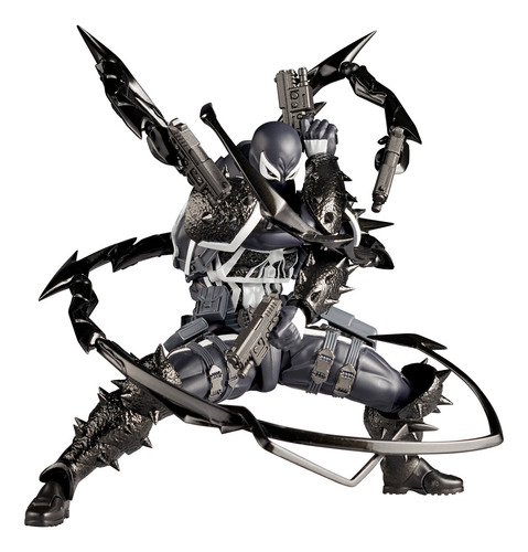 Amazing Yamaguchi Revoltech Agent Venom Spider-man Pre-vent