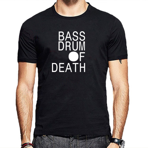 Camiseta Masculina Bass Drum Of Death - 100% Algodão