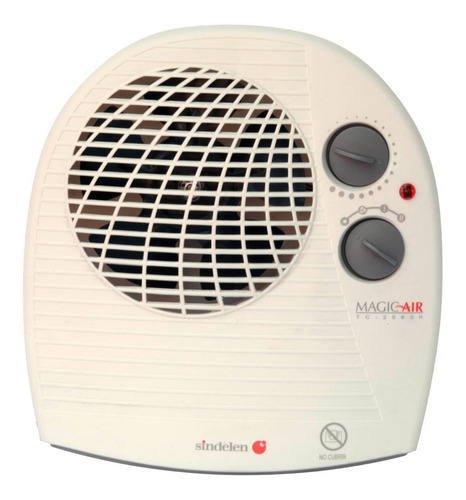 Turbo Calefactor Horizontal Tc-2060h Blanco Sindelen