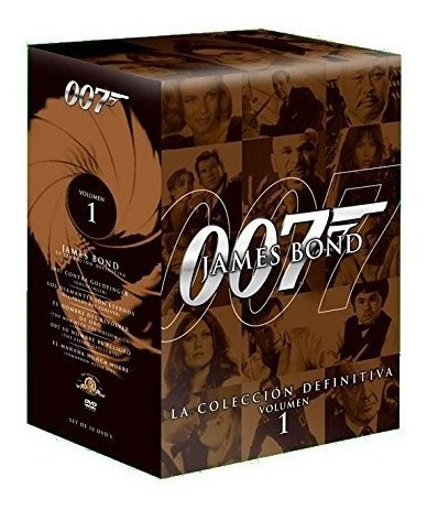 007 James Bond La Colección Definitiva Volumen 1 Dvd