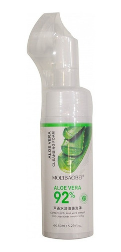 Espuma Limpiadora Facial Aloe Vera Hidratante 