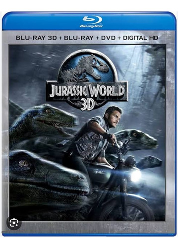 Jurassic World 1 En Disco Bluray 3d Alta Definición Full H D
