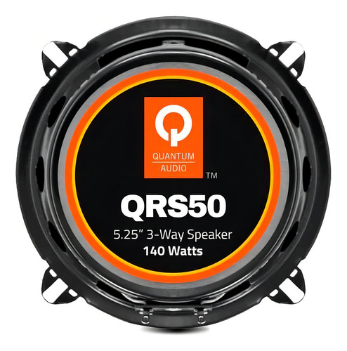 Par De Bocinas 5.25 PLG Quantum Audio Qrs50 De 3 Vías 140w Color Negro
