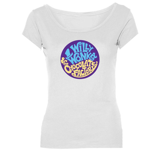 Remeras Willy Wonka Charlie Chocolates Logo  *mr Korneforos*