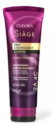 Combo Siàge Pro Cronology Curvas: Shampoo + Condicionador